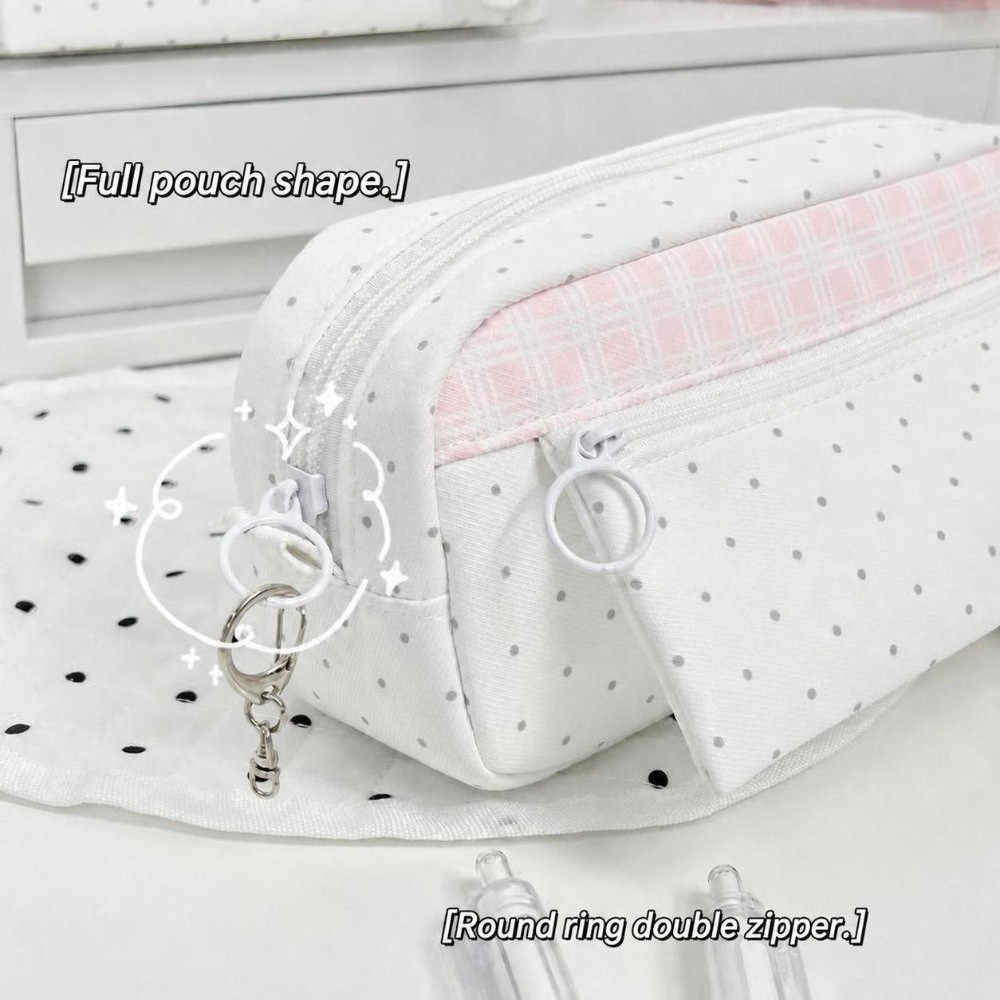 Aesthetic Large Pencil Case Pouch - Estojo de Lápis Estético com Estampa