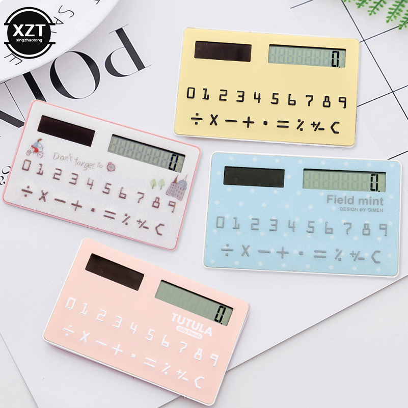 Scientific Calculator For Secondary School - Calculadora de cartão portátil mini calculadora