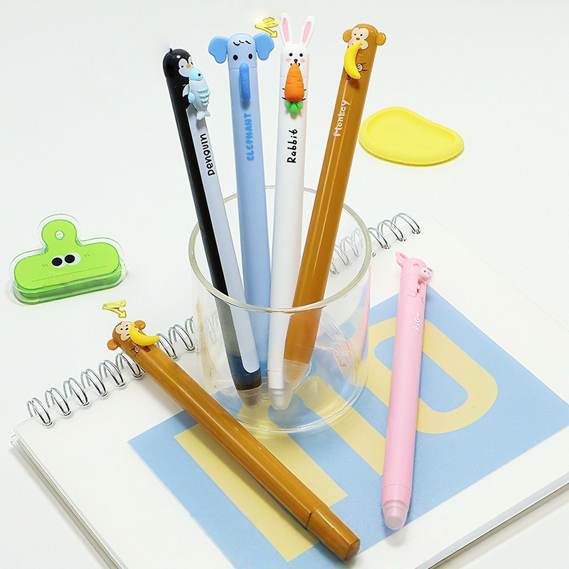 Retractable Eraser Pen Click - Canetas Retráteis Apagáveis com Tema de