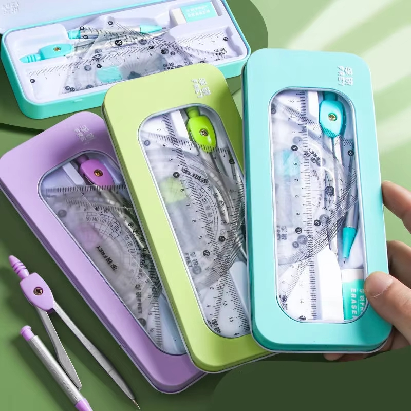 Conjunto de Geometria Matemáti - Math Geometry Set With Compass avaliação e preço