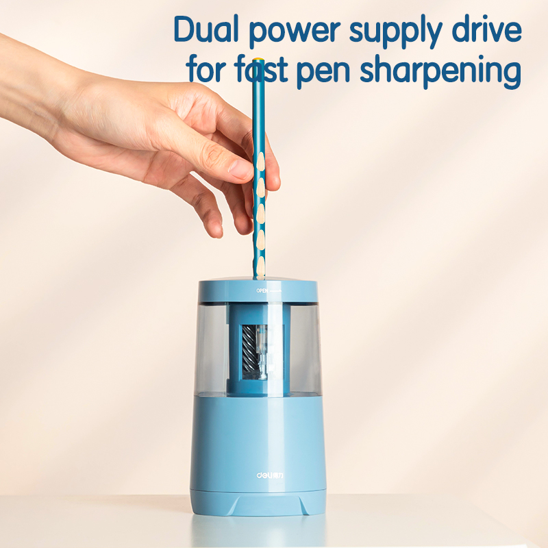 Deli criativo apontador de láp - Electric Pencil Sharpener Usb avaliação e preço