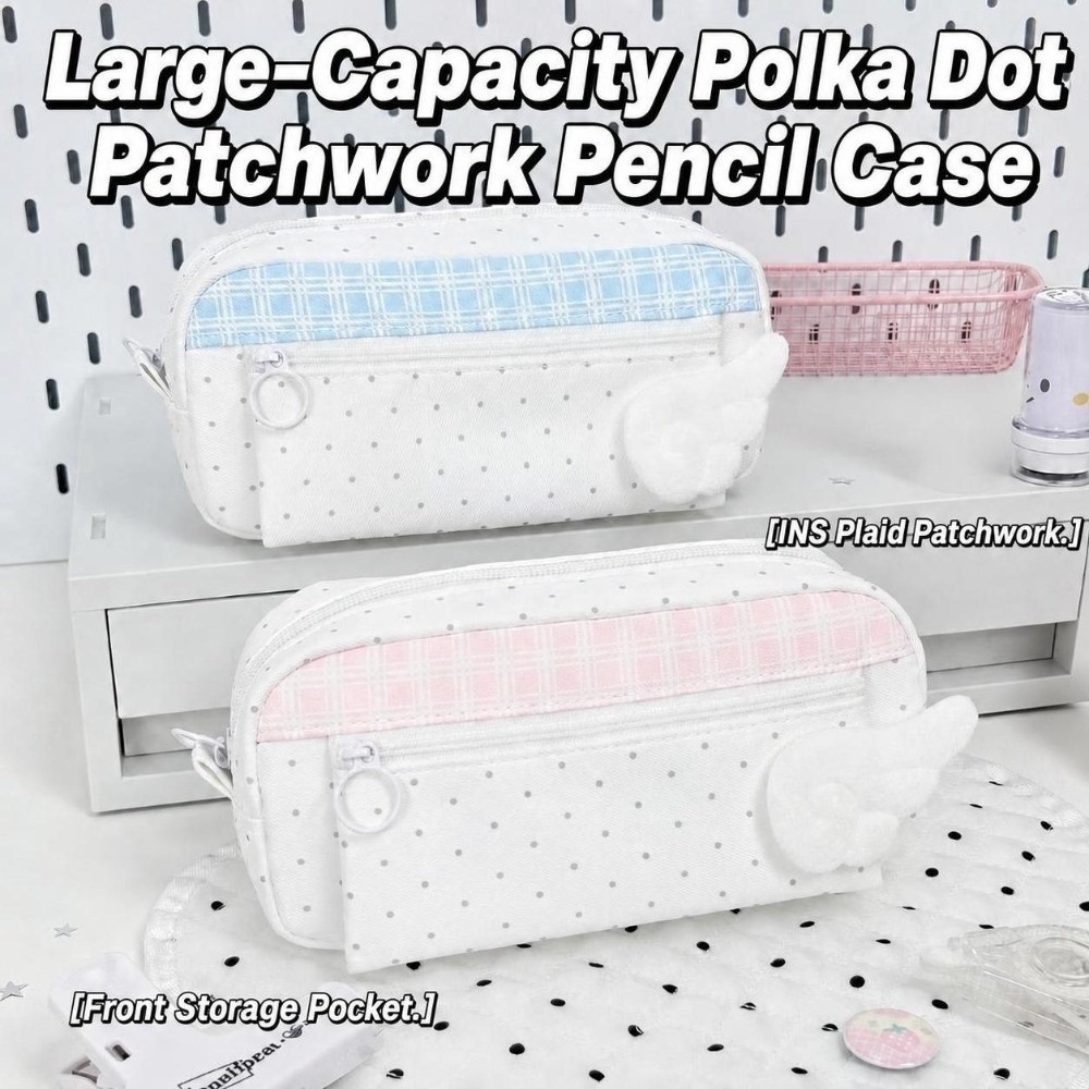 Estojo de Lápis Estético com E - Aesthetic Large Pencil Case Pouch avaliação e preço