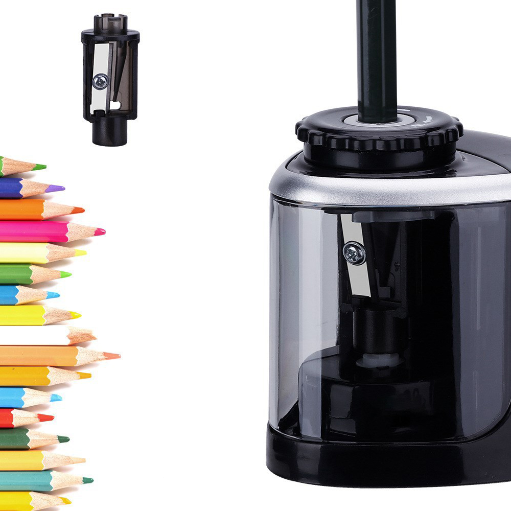 Apontador de Lápis Elétrico Po - Electric Pencil Sharpener Usb avaliação e preço