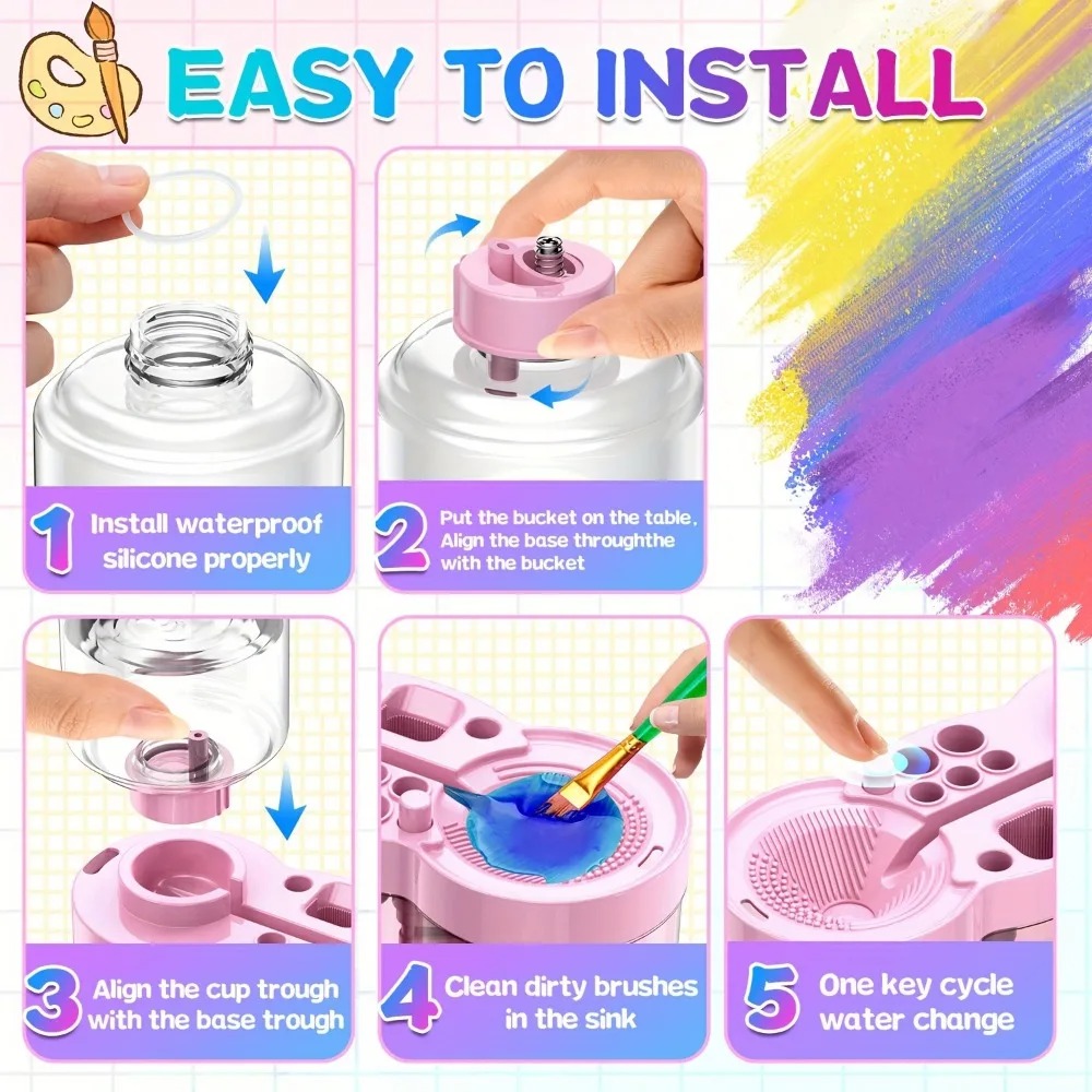 Lavador de Pincéis Multifuncio - Writing Tools avaliação e preço