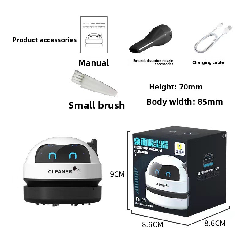 Mini aspirador de pó de mesa c - Mini Desktop Vacuum Cleaner For Eraser Dust avaliação e preço