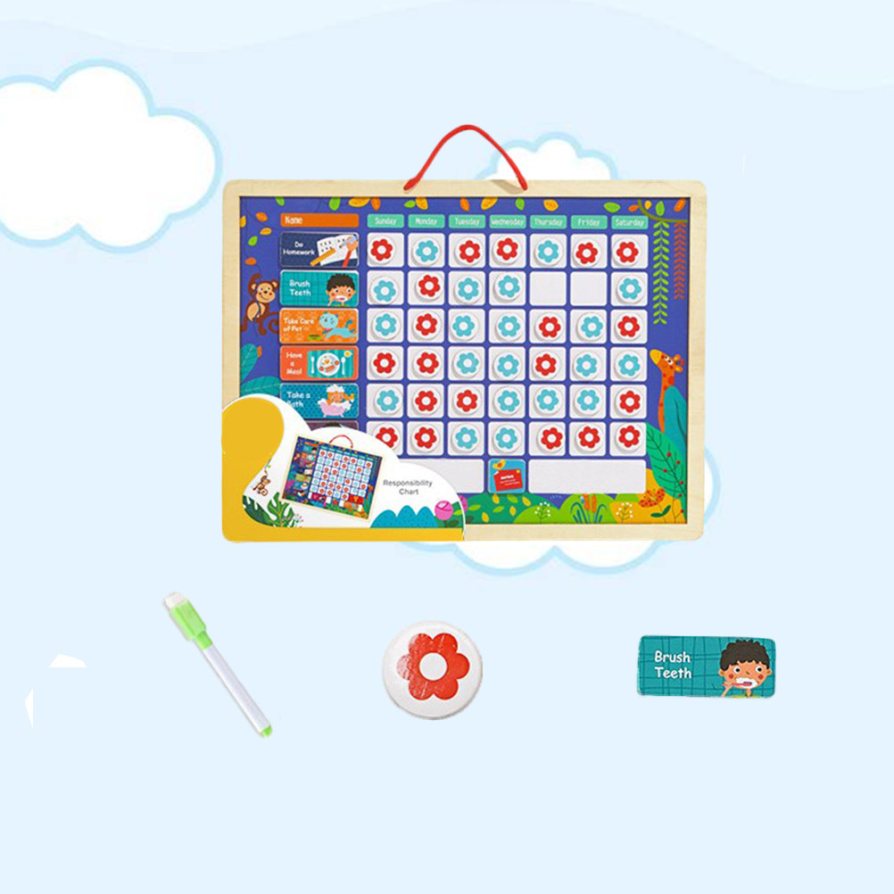 Quadro Magnético Educacional I - Kids Magnetic Reward Chart Board avaliação e preço