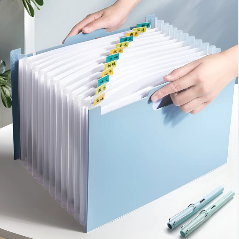 Organizador de Arquivos Acorde - Expandable Accordion File Folder 13 Pockets avaliação e preço